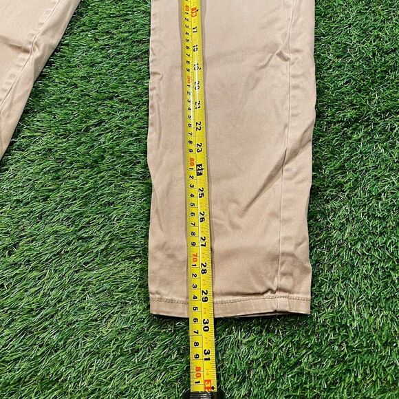 Chaps khaki slim fit cotton pants women's (8) - Picture 6 of 7